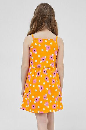 Платье MARK FORMELLE (Розовые цветы на оранжевом) 22/17516П-0 #779162