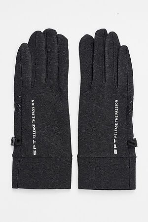 Спортивные перчатки демисезонные женские темно-серого цвета MTFORCE (Темно-серый) 644TC #780820