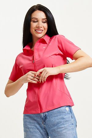 Спортивная футболка поло женская розового цвета MTFORCE (Розовый) 33412R #780926