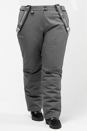 Брюки горнолыжные женские большого размера серого цвета MTFORCE (Серый) 1878Sr #781416