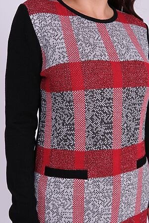 Джемпер Текстильная Мануфактура (Черно-красный) #781965