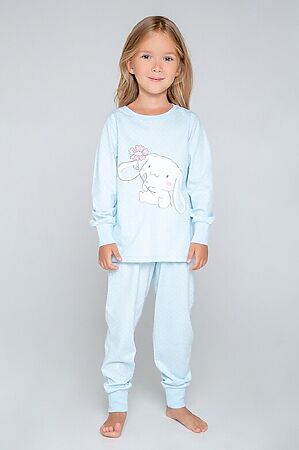 Пижама CROCKID SALE (Крапинка на нежно-голубом) #782911
