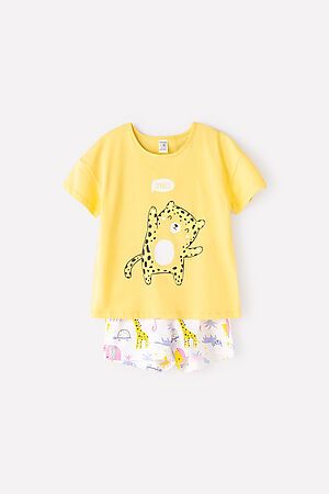 Пижама CROCKID SALE (Солнечный,микс из животных) #783496