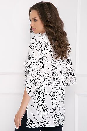 Блуза BELLOVERA (Белый, черный) 40Б3872 #783895