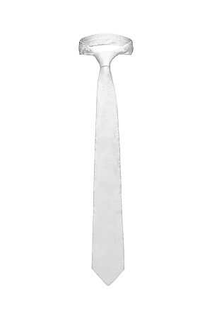 Галстук классический галстук мужской фактурный с принтом в деловом стиле... SIGNATURE (Белый,) 299611 #783912