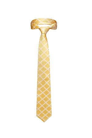 Галстук классический галстук мужской галстук в клетку в деловом стиле... SIGNATURE (Желтый, бледно-желтый,) 300139 #783916