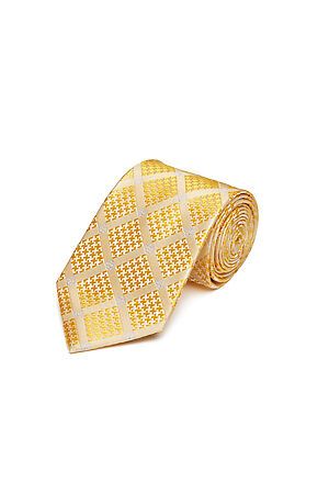 Галстук классический галстук мужской галстук в клетку в деловом стиле... SIGNATURE (Желтый, бледно-желтый,) 300139 #783916