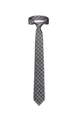Галстук классический галстук мужской галстук в клетку в деловом стиле... SIGNATURE (Светло-серый, черный,) 300094 #783919