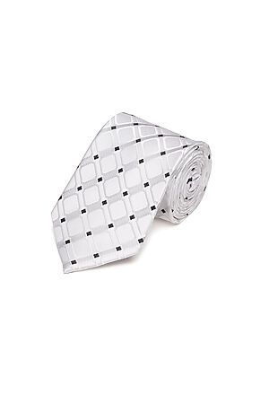 Галстук классический галстук мужской галстук в клетку в деловом стиле... SIGNATURE (Белый, черный, светло-серый,) 300207 #783962