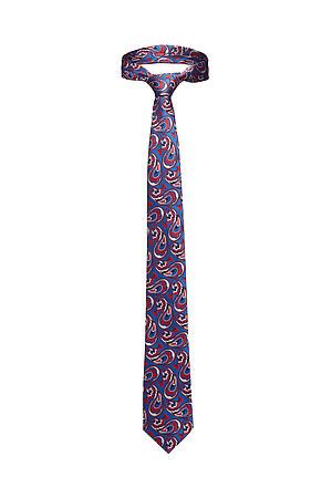 Галстук классический галстук мужской фактурный с принтом пейсли в деловом... SIGNATURE (Синий, красный, светло-серый,) 300111 #783968