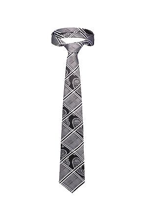 Галстук классический галстук мужской галстук в клетку в деловом стиле... SIGNATURE (Светло-серый, черный,) 300165 #783985