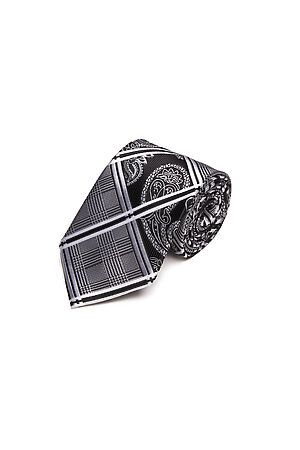 Галстук классический галстук мужской галстук в клетку в деловом стиле... SIGNATURE (Светло-серый, черный,) 300165 #783985