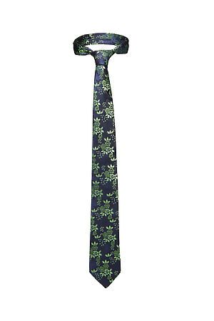 Галстук классический галстук мужской фактурный с принтом в деловом стиле... SIGNATURE (Серый, салатовый, зеленый,) 299596 #784214