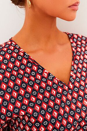Блуза VITTORIA VICCI (Темно-синий,Красный) Р1-22-1-0-0-6704-1 #784471