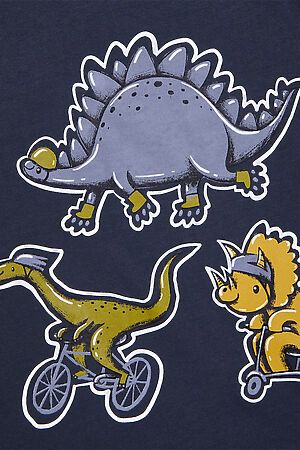 Пижама KOGANKIDS (Т.серый набивка динозавры) 402-812-39 #784570