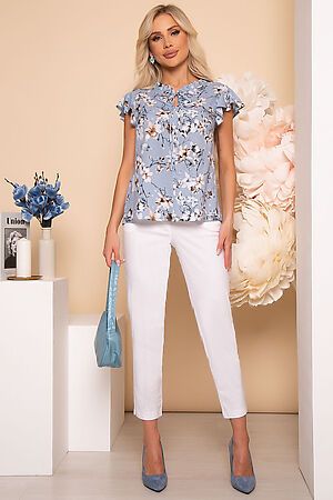 Блуза LADY TAIGA (Цветы) Б3774 #784640