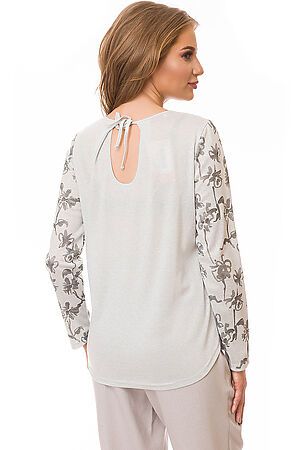 Блузка VAY (Светло-серый цветок) #78486