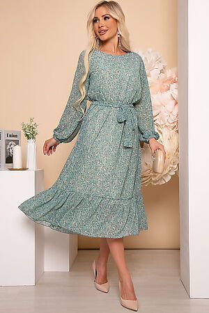 Платье LADY TAIGA (Полынь) П3867 #785608