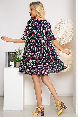 Платье LADY TAIGA (Цветочный рай) П3802 #786122