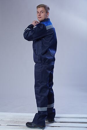 Костюм Легион с брюками НАТАЛИ (Темно-синий+василек (ед.)) 28475 #786187