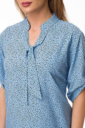 Блуза FIFTYPATES (Голубой/абстракция) 4-105 #78625
