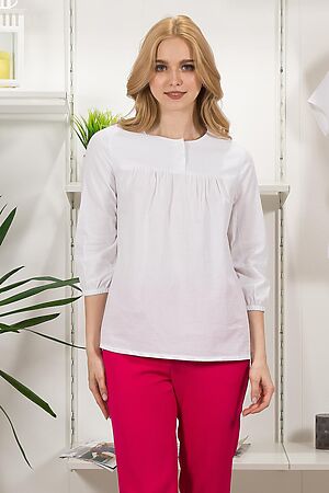 Блуза BRASLAVA (Белый) 4281-4 #786574