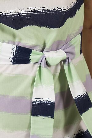 Платье BRASLAVA (Зелёный Розовый Синий) 6109-2 #786676