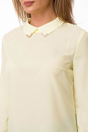 Блуза REMIX (Бледно-желтый) 6446/1 #78737