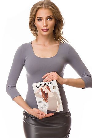 Блуза GIULIA (Серый) #78847