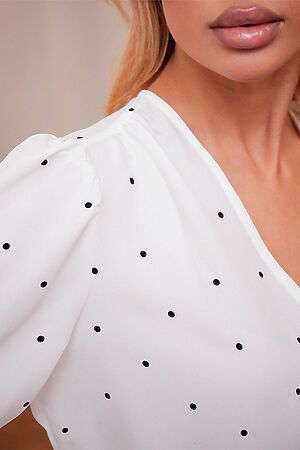 Блуза VITTORIA VICCI (Белый,Черный) 1-21-1-1-03-6614 #789401