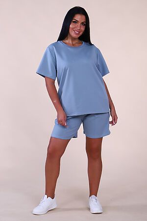 Костюм (шорты+футболка) SOFIYA37 (Голубой) 15020 #791244