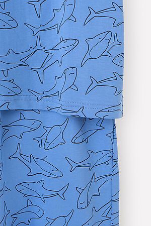 Пижама  CROCKID SALE (Акулы на дымчато-синем) #793550