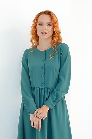 Платье BRASLAVA (Зелёный) 4864 #800540