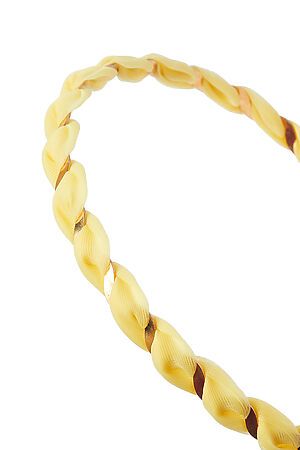 Ободок обруч для волос цветной однотонный ободок аксессуар для волос "В... MERSADA (Желтый, золотистый, черный) 305590 #801997