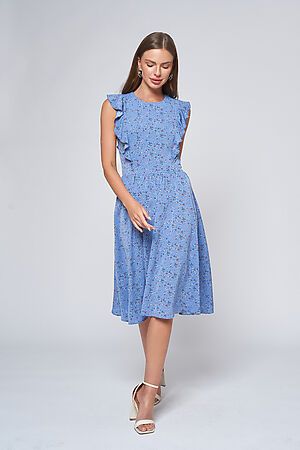 Платье 1001 DRESS (Голубой (принт)) 0101315LL #802186