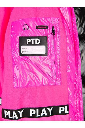 Пальто PLAYTODAY (Розовый,Cеребристый,Черный) 32221360 #802492