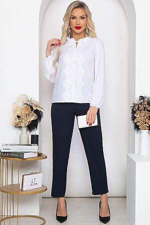 Блуза LADY TAIGA (Белый) Б4176 #802776