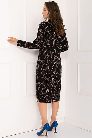 Платье BELLOVERA (Розовый, Черный) 33П4128 #802895