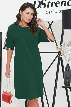 Платье DSTREND (Тёмно-зелёный) П-3221 #803352
