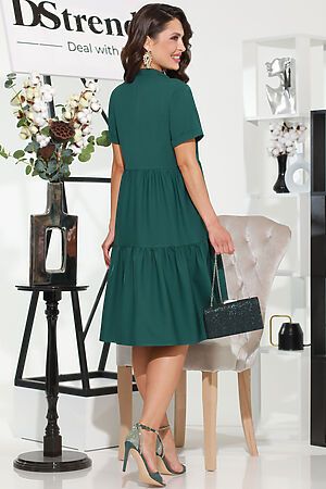 Платье DSTREND (Тёмно-зелёный) П-3249 #803365