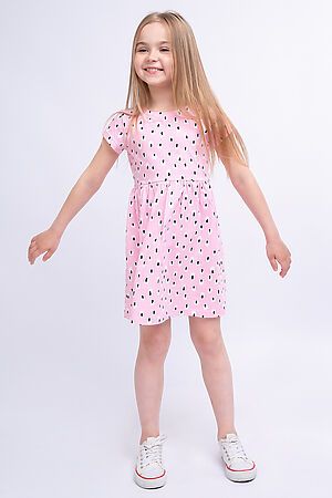 Платье CLEVER (Св.розовый/молочный) 724842кдн #803482