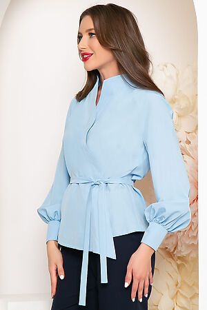 Блуза LADY TAIGA (Голубая) Б4184 #803800