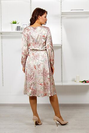 Платье BRASLAVA (Бежевый Розовый) 5781-2 #805091
