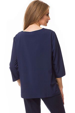 Блузка FIFTYPATES (Темно-синий горох) 4-123-1 #80515