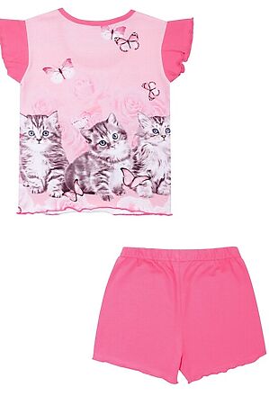 Пижама АПРЕЛЬ (Котята на розовом+розовый100) #806192
