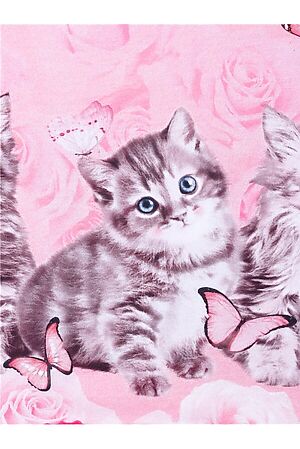 Пижама АПРЕЛЬ (Котята на розовом+розовый100) #806192