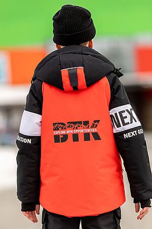 Комплект (Куртка+Брюки) BATIK (Оранжевый/черный/белый) 145-23з-2 #807354