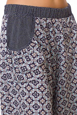 Юбка-шорты Старые бренды (Серый орнамент) Ю-004 #80771