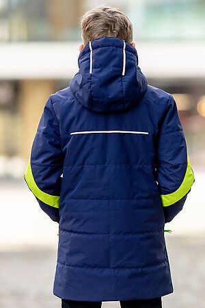 Куртка BATIK (Синий/Лайм) 106-22о-2 #807815