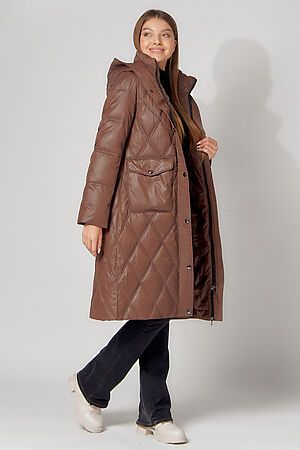 Пальто MTFORCE (Темно-коричневый) 448602TK #808930